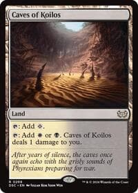 Caves of Koilos - Commander: Duskmourn: House of Horror - Magic: The Gathering card