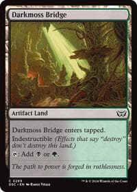 Darkmoss Bridge - Commander: Duskmourn: House of Horror - Magic: The Gathering card