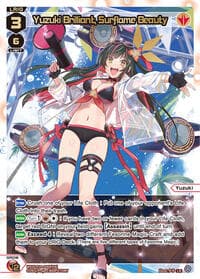 Yuzuki Brilliant, Surflame Beauty (LR) - Fesonne Diva - WIXOSS card