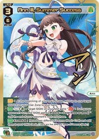 Ann III, Summer Success (LRP) - Fesonne Diva - WIXOSS card