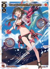 Yuzuki Soaker, Surflame (LR) - Fesonne Diva - WIXOSS card