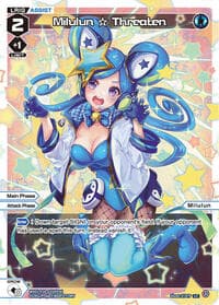 Milulun Threaten (Parallel) - Fesonne Diva - WIXOSS card