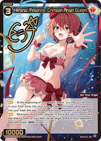 Hirana//Fesonne, Crimson Angel Queen (SRP) - Fesonne Diva - WIXOSS card