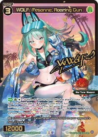 WOLF//Fesonne, Roaring Gun (SRP) - Fesonne Diva - WIXOSS card