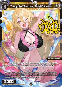 Yukayuka//Fesonne, Small Trickster (Parallel) - Fesonne Diva - WIXOSS card
