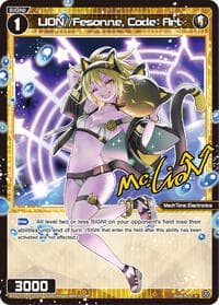LION//Fesonne, Code: Art (Parallel) - Fesonne Diva - WIXOSS card