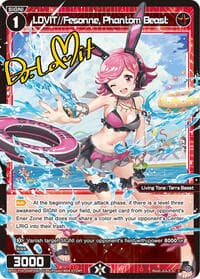 LOVIT//Fesonne, Phantom Beast (Parallel) - Fesonne Diva - WIXOSS card