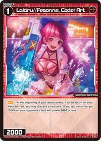 Lalaru//Fesonne, Code: Art - Fesonne Diva - WIXOSS card
