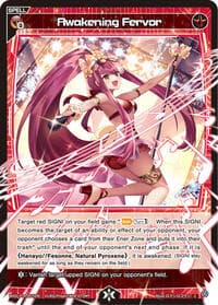 Awakening Fervor - Fesonne Diva - WIXOSS card