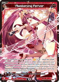 Awakening Fervor (Parallel) - Fesonne Diva - WIXOSS card