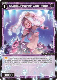 Muzica//Fesonne, Code: Maze - Fesonne Diva - WIXOSS card