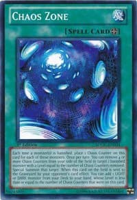 Chaos Zone - Structure Deck: Dragons Collide - YuGiOh card