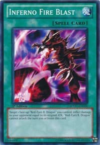 Inferno Fire Blast - Structure Deck: Dragons Collide - YuGiOh card
