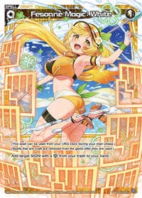 Fesonne Magic: White (Parallel) - Fesonne Diva - WIXOSS card
