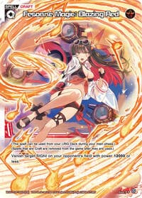Fesonne Magic : Blazing Red (Parallel) - Fesonne Diva - WIXOSS card