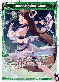 Fesonne Magic: Jade (Parallel) - Fesonne Diva - WIXOSS card