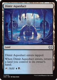 Dimir Aqueduct - Commander: Duskmourn: House of Horror - Magic: The Gathering card