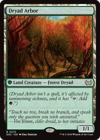 Dryad Arbor - Commander: Duskmourn: House of Horror - Magic: The Gathering card