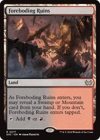 Foreboding Ruins - Commander: Duskmourn: House of Horror - Magic: The Gathering card