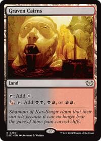Graven Cairns - Commander: Duskmourn: House of Horror - Magic: The Gathering card