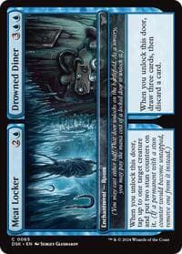 Meat Locker // Drowned Diner - Duskmourn: House of Horror - Magic: The Gathering card