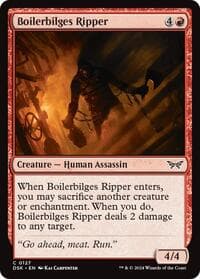 Boilerbilges Ripper - Duskmourn: House of Horror - Magic: The Gathering card