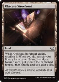 Obscura Storefront - Commander: Duskmourn: House of Horror - Magic: The Gathering card