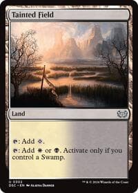 Tainted Field - Commander: Duskmourn: House of Horror - Magic: The Gathering card