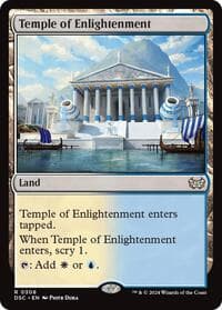 Temple of Enlightenment - Commander: Duskmourn: House of Horror - Magic: The Gathering card
