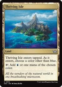 Thriving Isle - Commander: Duskmourn: House of Horror - Magic: The Gathering card