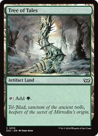 Tree of Tales - Commander: Duskmourn: House of Horror - Magic: The Gathering card