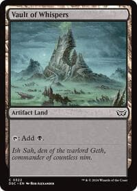 Vault of Whispers - Commander: Duskmourn: House of Horror - Magic: The Gathering card