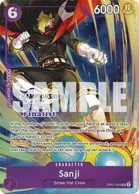 Sanji (Championship 2024 Finalist Card Set) - One Piece Promotion Cards - One Piece Card Game card