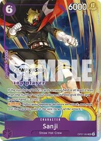 Sanji (Championship 2024 Top Player Pack) - One Piece Promotion Cards - One Piece Card Game card