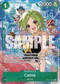 Camie (Championship 2024 Top Player Pack) - One Piece Promotion Cards - One Piece Card Game card