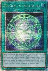 The Seal of Orichalcos (Quarter Century Secret Rare) - 25th Anniversary Tin: Dueling Mirrors - YuGiOh card
