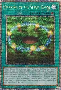 Opening of the Spirit Gates (Quarter Century Secret Rare) - 25th Anniversary Tin: Dueling Mirrors - YuGiOh card