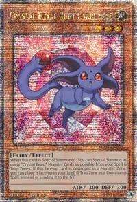 Crystal Beast Ruby Carbuncle (Quarter Century Secret Rare) - 25th Anniversary Tin: Dueling Mirrors - YuGiOh card
