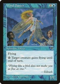 Wind Dancer - Tempest - Magic: The Gathering card
