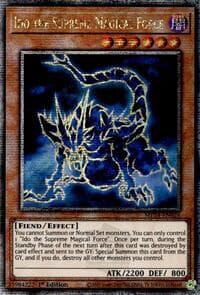 Ido the Supreme Magical Force (Quarter Century Secret Rare) - 25th Anniversary Tin: Dueling Mirrors - YuGiOh card