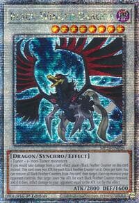 Black-Winged Dragon (Quarter Century Secret Rare) - 25th Anniversary Tin: Dueling Mirrors - YuGiOh card