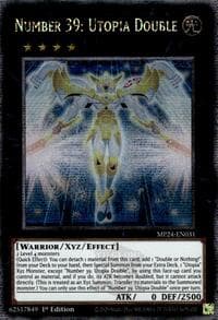 Number 39: Utopia Double (Quarter Century Secret Rare) - 25th Anniversary Tin: Dueling Mirrors - YuGiOh card