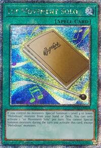 1st Movement Solo (Quarter Century Secret Rare) - 25th Anniversary Tin: Dueling Mirrors - YuGiOh card
