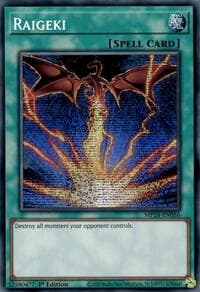 Raigeki (Alternate Art) - 25th Anniversary Tin: Dueling Mirrors - YuGiOh card