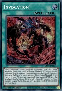 Invocation (Alternate Art) - 25th Anniversary Tin: Dueling Mirrors - YuGiOh card
