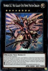 Number C62: Neo Galaxy-Eyes Prime Photon Dragon - 25th Anniversary Tin: Dueling Mirrors - YuGiOh card