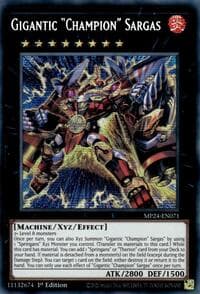 Gigantic "Champion" Sargas - 25th Anniversary Tin: Dueling Mirrors - YuGiOh card