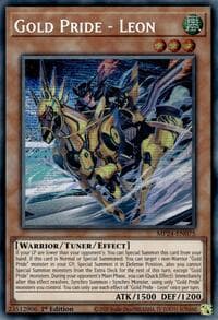 Gold Pride - Leon - 25th Anniversary Tin: Dueling Mirrors - YuGiOh card