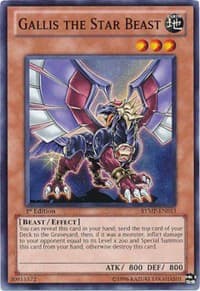 Gallis the Star Beast - Ra Yellow Mega Pack - YuGiOh card