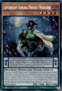 Superheavy Samurai Prodigy Wakaushi - 25th Anniversary Tin: Dueling Mirrors - YuGiOh card